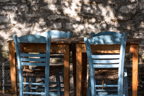 Fototapeta Naklejka Na Ścianę i Meble -  Oldest village in Thassos island Greece Kastro
