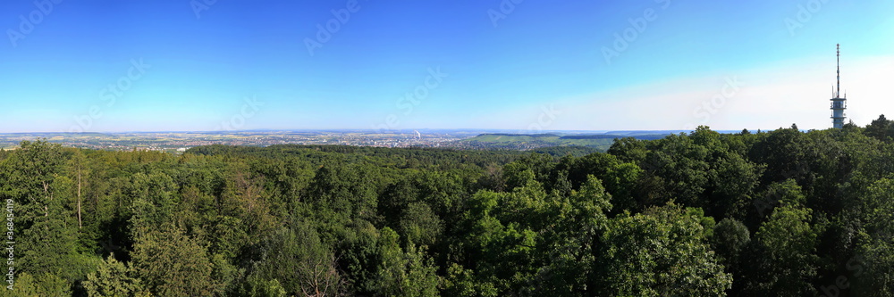 Panorama vom Schweinsbergturm