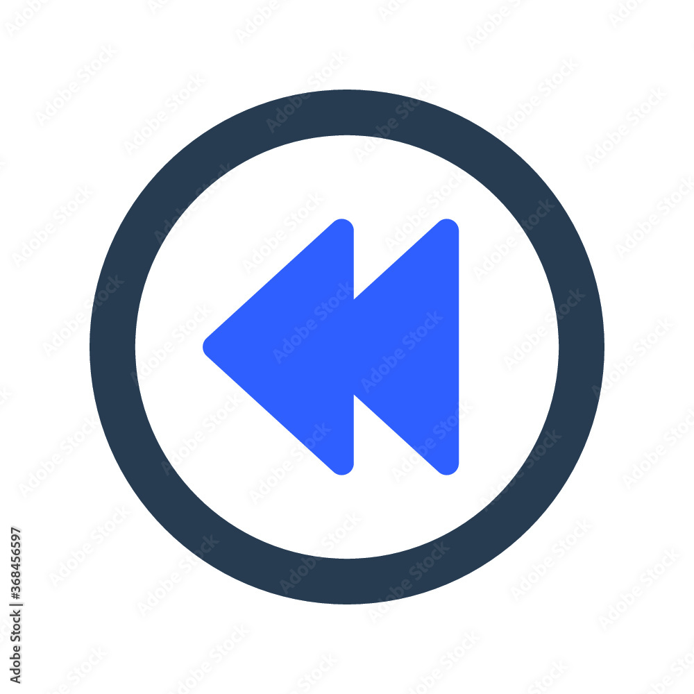 Previous, Back icon