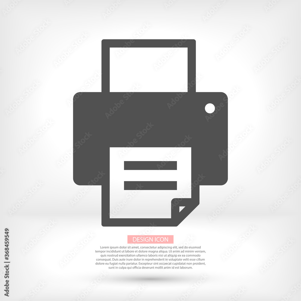 Printer . Printer icon . Printer vector . Printer Flat Design JPG. Printer EPS Printer . Printer icon . Printer vector . Printer Flat Design JPG. Printer EPS