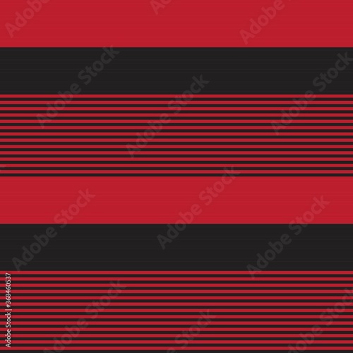 Red Stripe seamless pattern background in horizontal style