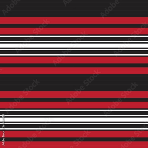 Red Stripe seamless pattern background in horizontal style