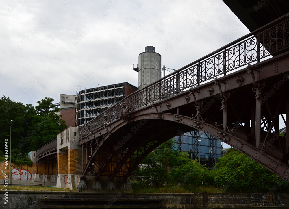 Brücke in Kreuzberg, Berlin