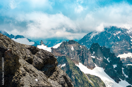 View from the Top of  Mount Titlis
