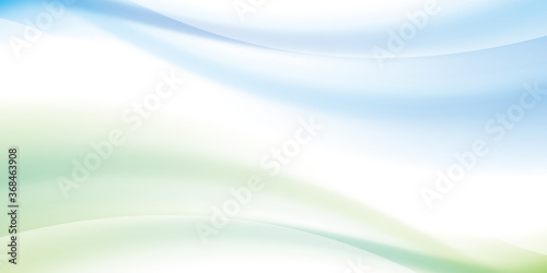 青と緑の波 抽象的な背景