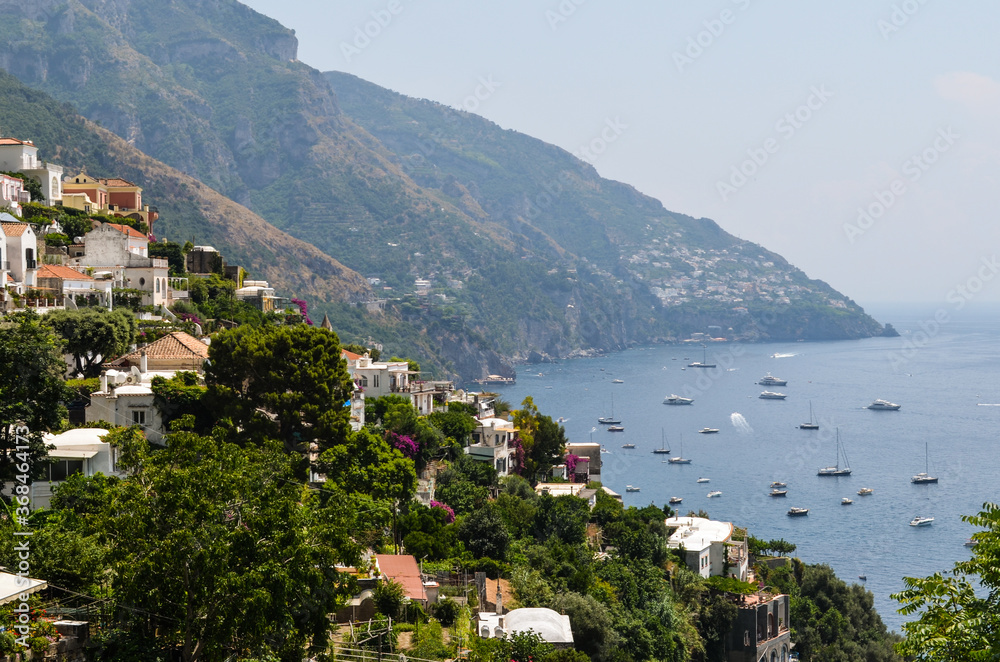Obraz premium City of Positano in the region of the Amalfi Coast, Italy.