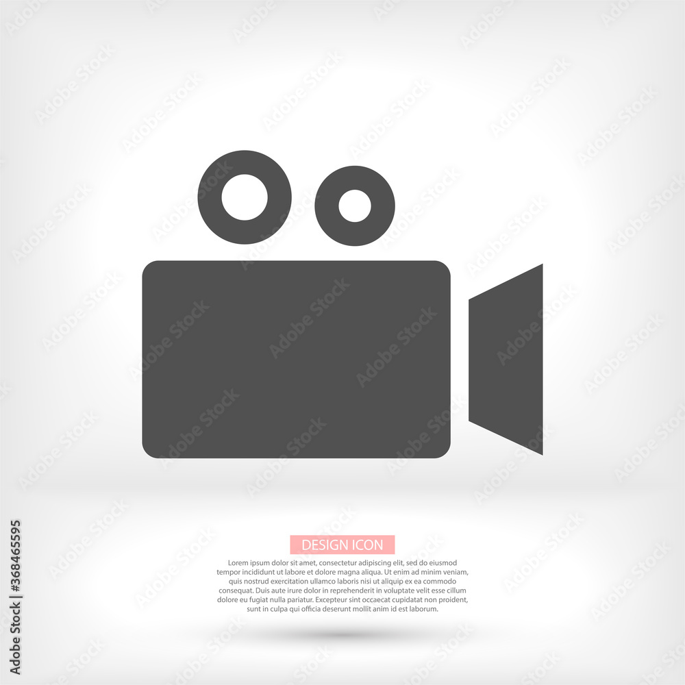 Camera vector Icon in trendy flat style isolated on grey background vector Icon. Camera symbol for your web site design, logo, vector Icon app, UI. vector Icon illustration, Camera vector Icon in trendy flat style isolated on grey background vector Icon. Camera symbol for your web site design, logo, vector Icon app, UI. vector Icon illustration,