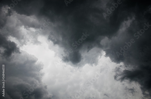 skyscape of clouds on the sky in the rainday  © Triam