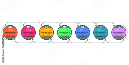 7 tab info-graphic