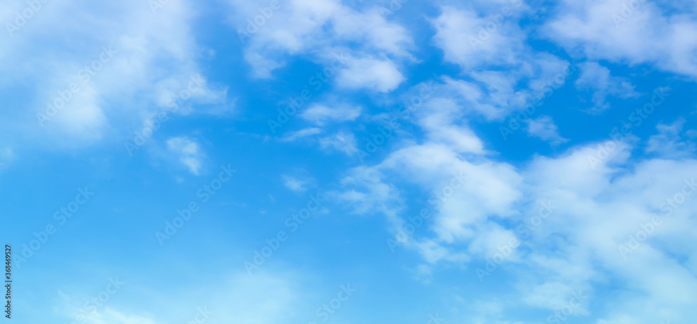 blue sky with beautiful natural white clouds	