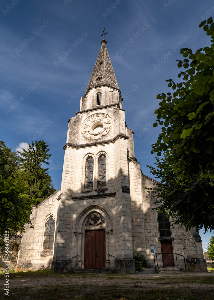 Church of Bourré in France