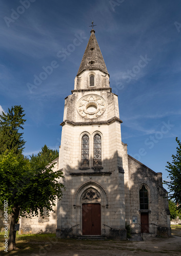 Church of Bourré in France