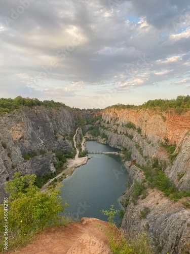 river in the canyon