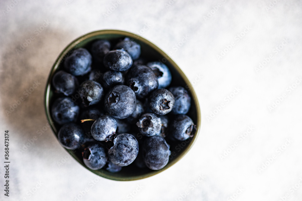 Organic blueberry fruits Organic blueberry fruits