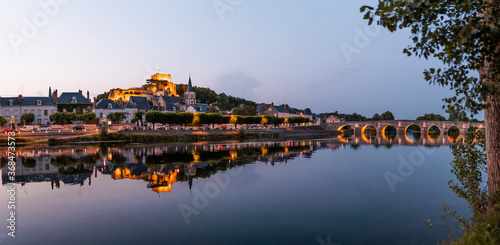 Montrichard city in the Loire Valley