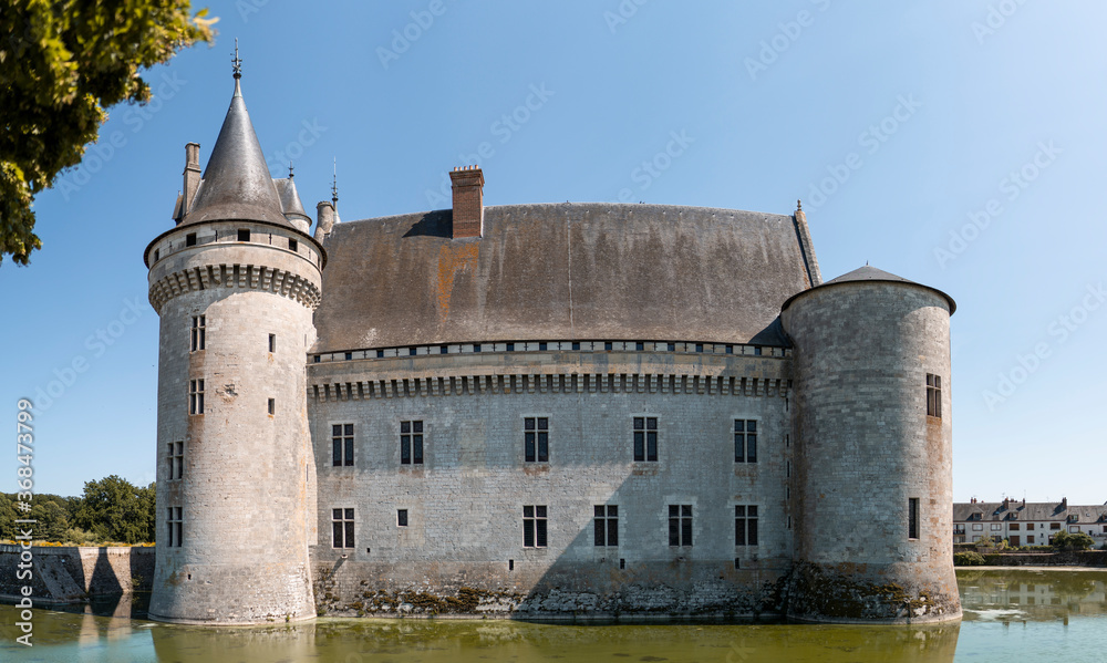 Castle of Sully-sur-Loire in France Castle of Sully-sur-Loire in France
