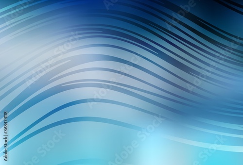 Light BLUE vector backdrop with wry lines.
