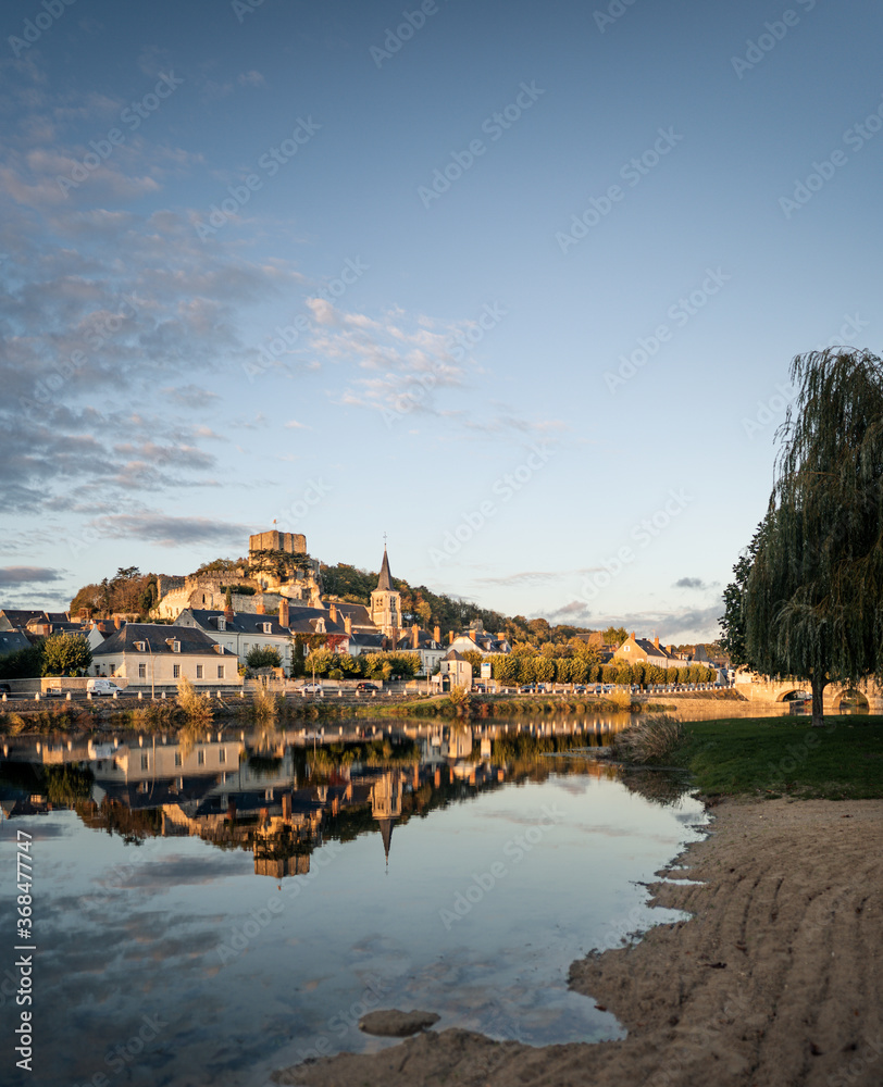 Montrichard city in the Loire Valley