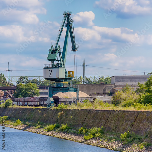 Portalkran im Deutzer Hafen photo