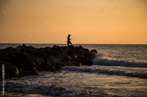 Atardecer Cartagena. Colombia