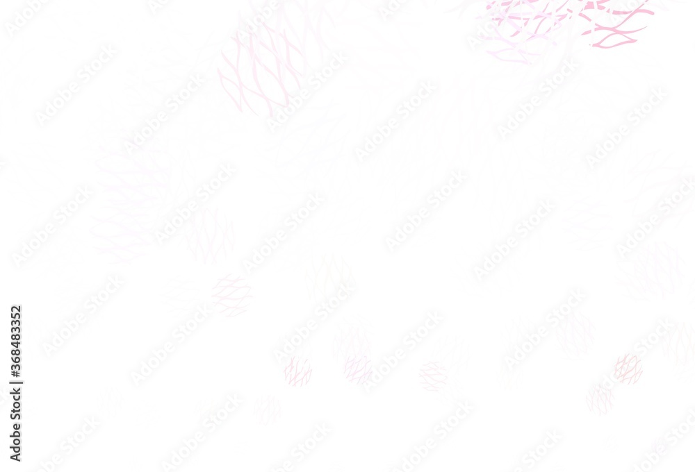 Light Purple vector template with circles, lines.