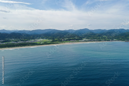 高知県黒潮町 入野海岸の風景