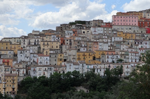 Calitri - Panorama del borgo