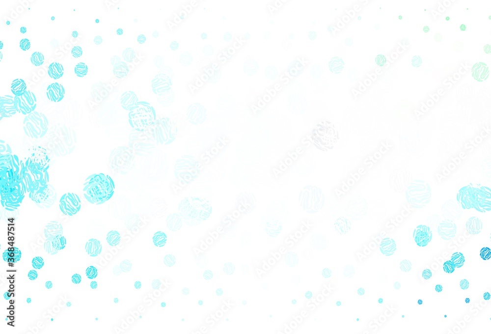 Light Blue, Green vector template with wry lines.