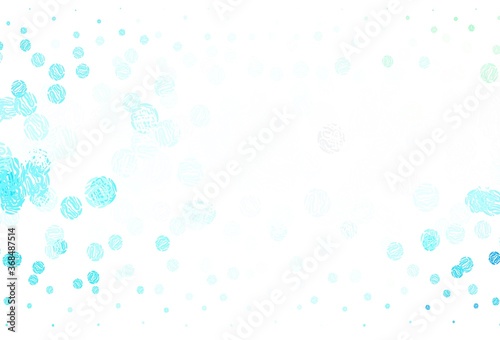 Light Blue, Green vector template with wry lines. © smaria2015