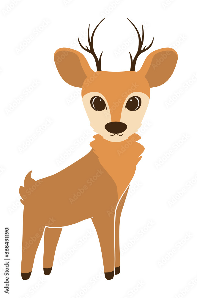 Deer Cartoon Clipart Design Deer Cartoon Clipart Design
