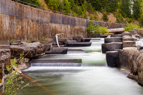 Salmon Falls Interpretive Site, Little Naches River in Washington state