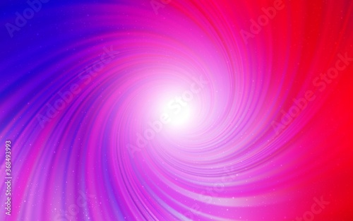 Light Pink, Blue vector background with astronomical stars. Modern abstract illustration with Big Dipper stars. Pattern for futuristic ad, booklets.