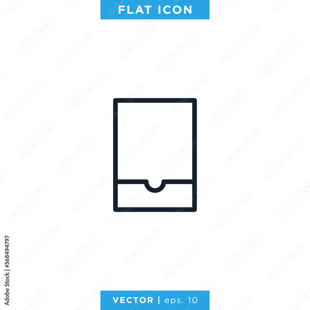 Archive Storage Icon Vector Design Template. Archive Storage Icon Vector Design Template.