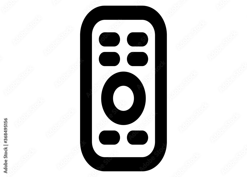 Remote icon vector. Trendy flat remote icon from smart house collection isolated on white background. Vector illustration can be used for web and mobile graphic design, logo, eps10 Remote icon vector. Trendy flat remote icon from smart house collection isolated on white background. Vector illustration can be used for web and mobile graphic design, logo, eps10