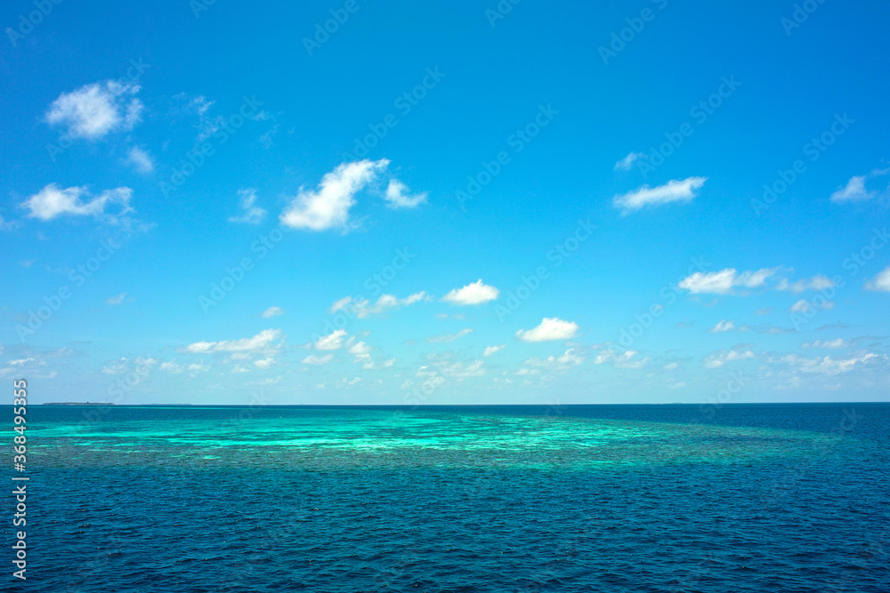 モルディブの海