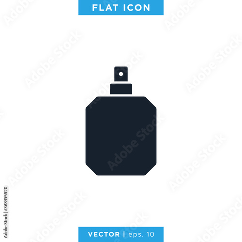 Perfume Icon Vector Design Template.