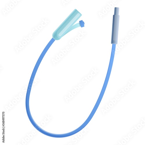 Bag catheter icon. Cartoon of bag catheter vector icon for web design isolated on white background