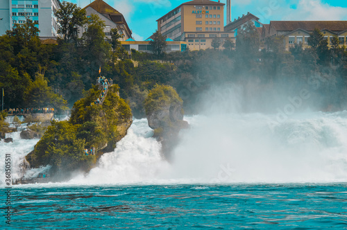 Rhine Falls in Switzerland