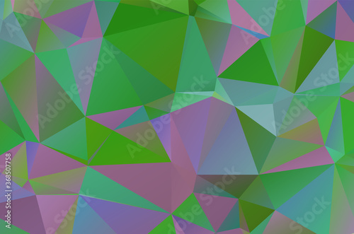 light Green geometric designs. Vector, multicolor geometric background