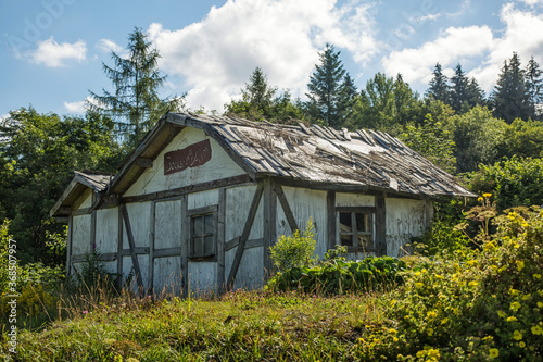Alte, rustikale Hütte in Bocksberg in Harz  © cstirit