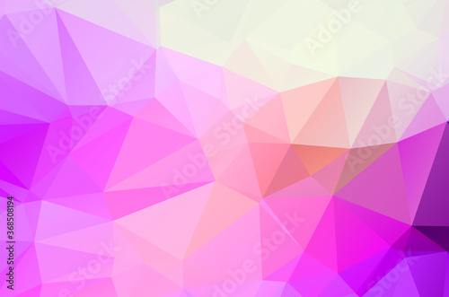 Light pink polygonal design pattern