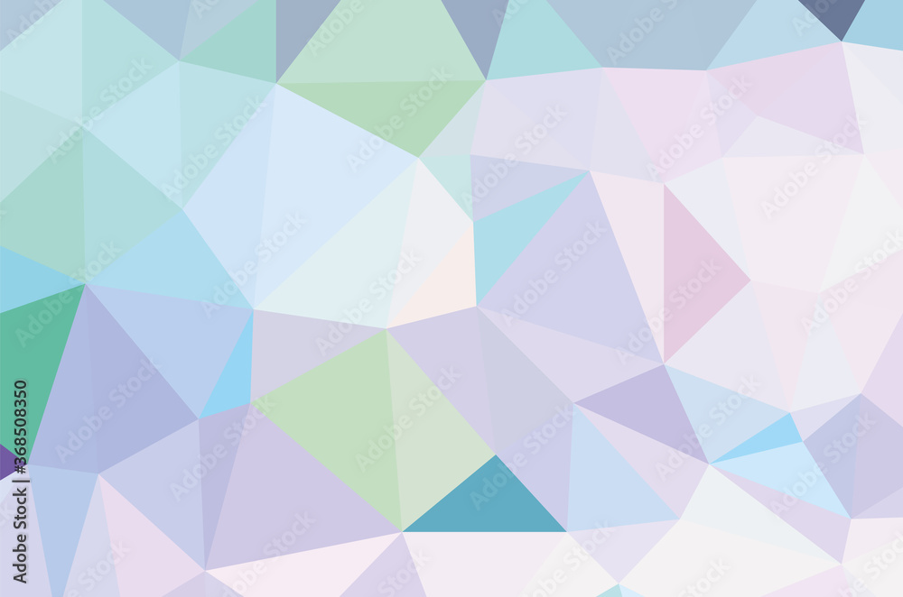 Obraz premium Abstract blue vivid triangle geometrical background, vector Illustration