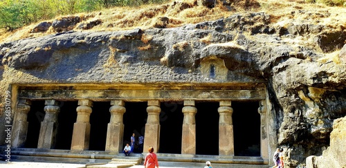 elephanta caves in mumbai.