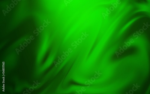 Light Green vector blurred shine abstract texture. Creative illustration in halftone style with gradient. New way of your design.