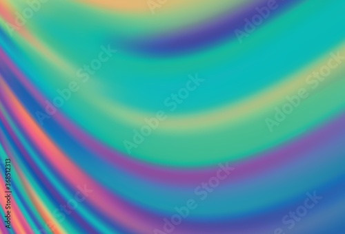 Dark Multicolor vector glossy abstract background.