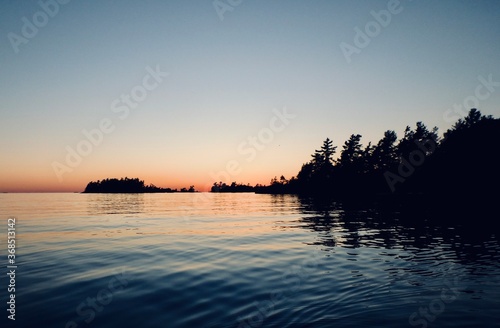 Georgian Bay Sunset, Georgian Bay 30,000 Islands Ontario  Canada