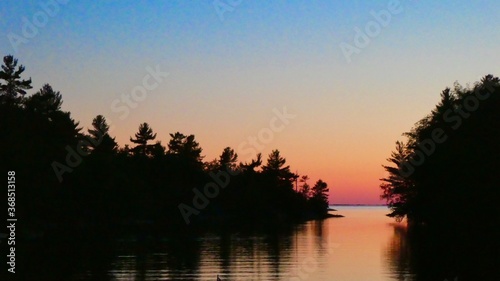 Georgian Bay Sunset, Georgian Bay 30,000 Islands Ontario Canada