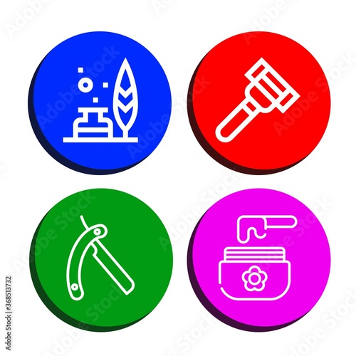 Set of smooth icons