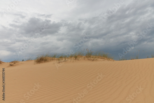 sand dunes and sky