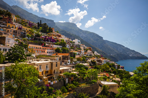 Picturesque city of Positano in Amalfi Coast, Campania, Italy © danieleorsi